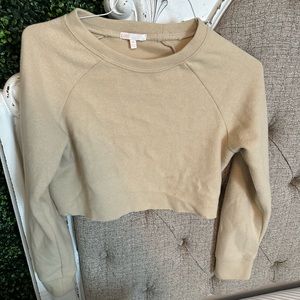 Crop top long sleeve medium